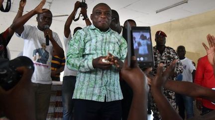 Kouadio Konan Bertin avait claqué la porte du PDCI en 2015 en dénonçant le soutien apporté par son parti à Alassane Ouattara. Il a rejoint récemment sa famille politique. (Photo AFP/Issouf Sanogo)