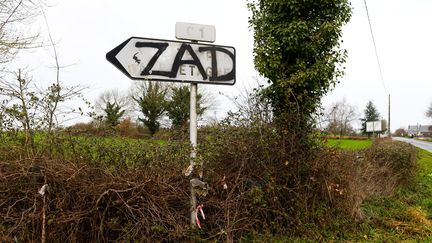 La zone d'aménagement différé sur quatre communes dont Notre-Dame-des-Landes est devenue une zone à défendre.&nbsp; (MAXPPP)