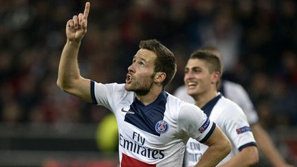 Le joueur du PSG Yohan Cabaye