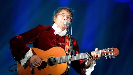 Laurent Voulzy en concert à la basilique de Lisieux (Calvados) le 11 septembre 2020 (MARC OLLIVIER / MAXPPP)