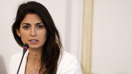 &nbsp; (Virginia Raggi soutenue par le M5S part favorite aux municipales de Rome © MaxPPP)