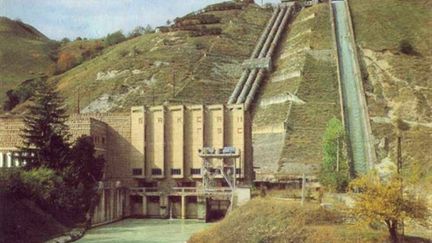 La centrale hydroélectrique de Baksan, dans la région de Kabardino-Balkarie (nord du Caucase russe) (AFP - STR)