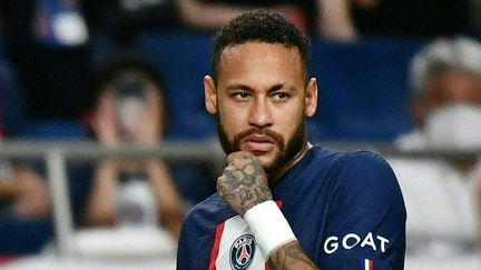 Le Brésilien Neymar, lors de la tournée estivale du PSG au Japon, le 23 juillet 2022. (KAZUHIRO NOGI / AFP)