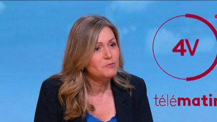 Yaël Braun-Pivet, présidente de l’Assemblée nationale, était l’invité des "4 Vérités" de France 2, lundi 3 juillet. (France 2)