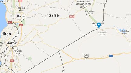 Au moins 38 combattants étrangers pro-régime ont été tués dans des frappes sur des positions du régime dans l'est de la Syrie dans la nuit de dimanche 17 à lundi 18 juin, selon l'OSDH. (GOOGLE MAPS)