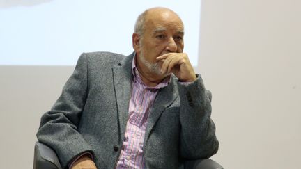 A Paris, le Salon du Livre va voir défiler une trentaine d'auteurs marocains, parmi lesquels Tahar Ben Jelloun, ancien lauréat du Goncourt&nbsp; (MAXPPP)