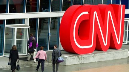 Le siège de CNN à Atlanta, aux Etats-Unis, en 2001. (RIC FELD / AP)