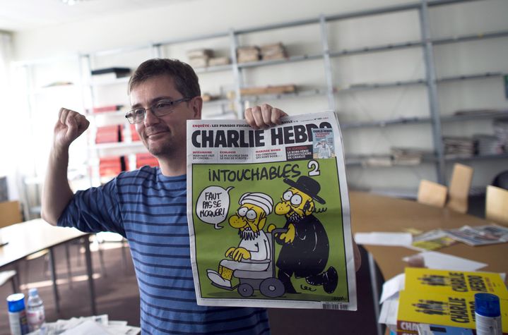 Charb en décembre 2012...
 (FRED DUFOUR / AFP)