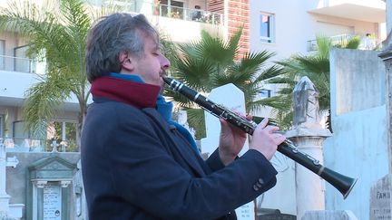 Hélios Azoulay, compositeur, clarinettiste et auteur&nbsp; (C. Chaillan / France Télévisions)