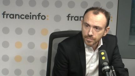 Gilles Tanguy, fondateur et directeur de la rédaction de 'L'Informé". (FRANCEINFO / RADIOFRANCE)