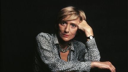 French writer Françoise Sagan in 1987. (ULF ANDERSEN / ULF ANDERSEN / AFP)