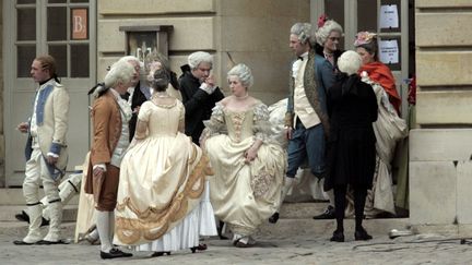 Le tournage de "Marie-Antoinette" de Sofia Coppola (4 avril 2005)
 (Frédéric Dugit / PhotoPQR / Le Parisien)