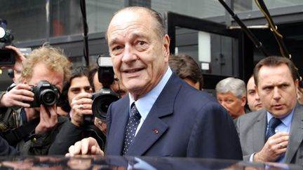 Jacques Chirac le 3 avril 2009 (© AFP - Caroline VENTEZOU)