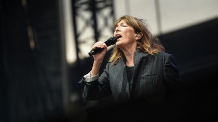 Jane Birkin aux Francofolies de la Rochelle le 12 juillet 2021 (GAIZKA IROZ / AFP)