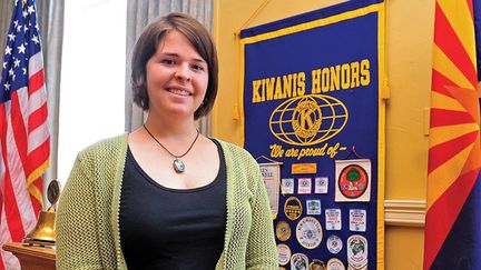 &nbsp; (Kayla Mueller a été enlevée en août 2013 près d'Alep, en Syrie © MaxPPP)