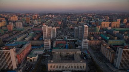 Pyongyang, en Corée du Nord, le 15 novembre 2017. (ED JONES / AFP)