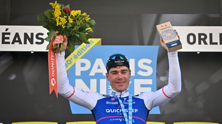 Fabio Jakobsen a remporté la deuxième étape de Paris-Nice 2022, lundi 7 mars. (DAVID STOCKMAN / BELGA MAG)