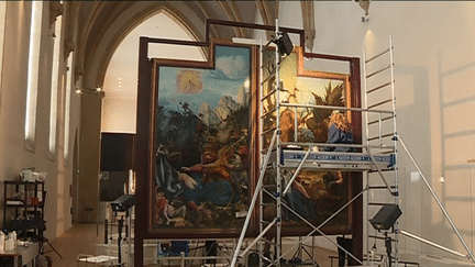 Les peintures de Matthias Grünewald reprennent vie.
 (France 3 culturebox - Bernard Stemmer )