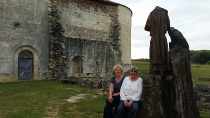 Kate Douglas et Alison Turiif, Ecossaises, vivent en Charente et envisagent une naturalisation française. (RADIO FRANCE / GRÉGOIRE LECALOT)