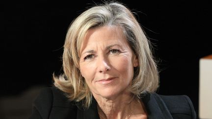 La journaliste Claire Chazal, lors d'une &eacute;mission sur TF1, le 6 d&eacute;cembre 2012. (PMG / SIPA)