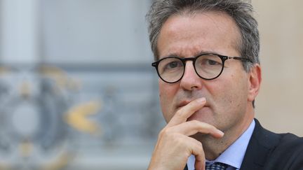 Martin Hirsch à l'Élysée le 18 septembre 2018
 (Ludovic Marin / AFP)