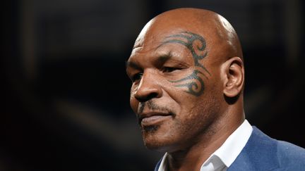 Mike Tyson, le 9 ao&ucirc;t 2014, &agrave; Las Vegas (Etats-Unis).&nbsp; (ETHAN MILLER / GETTY IMAGES NORTH AMERICA)