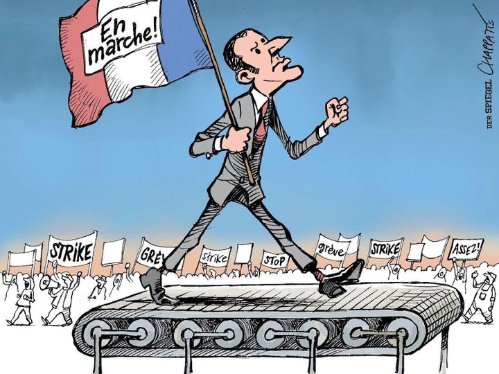 Dessine Moi Un Macron 77 Dessinateurs De Presse Croquent Le 