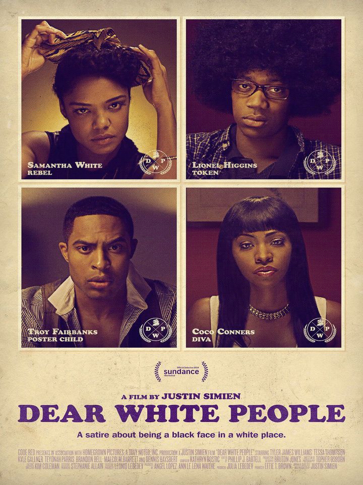 L'une des affiches du film «Dear White People» de Justin Simien (Happiness Distribution )