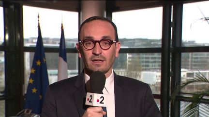 Déficit public : le ministre délégué aux Comptes publics, Thomas Cazenave, explique d'où viennent les 5,5% (franceinfo)