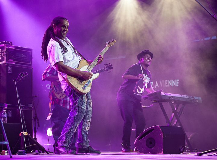 Le bluesman Kenny Neal à Jazz à Vienne! 
 (Marion Tisserand)