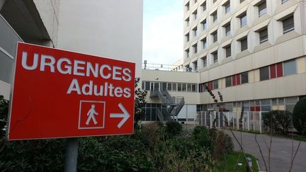 Le service des urgences de l'hôpital d'Avignon. (RADIO FRANCE / PHILIPPE PAUPERT)