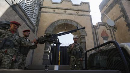  (Le Palais républicain de Sanaa, la capitale où ont été enlevés Isabelle et son chauffeur © Reuters-)