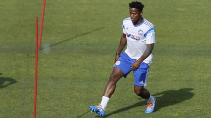 Michy Batshuayi est au coeur d'un imbroglio entre l'OM et le Standard de Liège où il évoluait auparavant (RUOPPOLO GUILLAUME / MAXPPP)