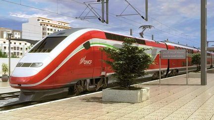 Copie d'écran du site Aujourd'hui le Maroc: TGV marocain. (Copie d&#039;écran du site Aujourd&#039;hui le Maroc)