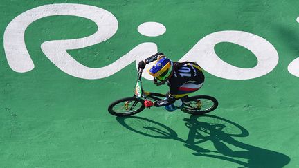 La Colombienne Mariana Pajon, championne olympique du BMX  (TIM DE WAELE / TDWSPORT SARL)