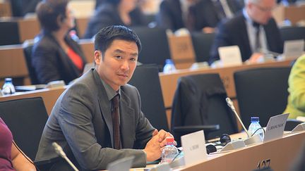 Liêm Hoang-Ngoc au parlement européen (DR)