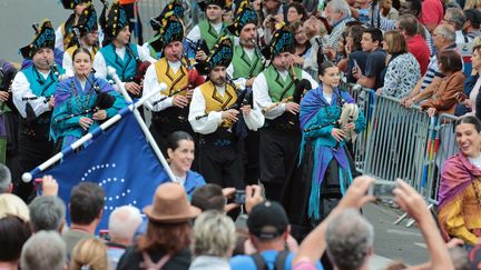 La grande parade du Festival interceltique de Lorient, le 4 août 2019 (FRANCOIS DESTOC / PHOTOPQR / LE TELEGRAMME / MAXPPP)