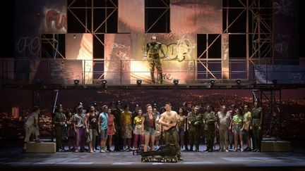 La Périchole de Jacques Offenbach au Théâtre des Champs-Elysées, le 10 novembre 2011.&nbsp; (VINCENT PONTET)