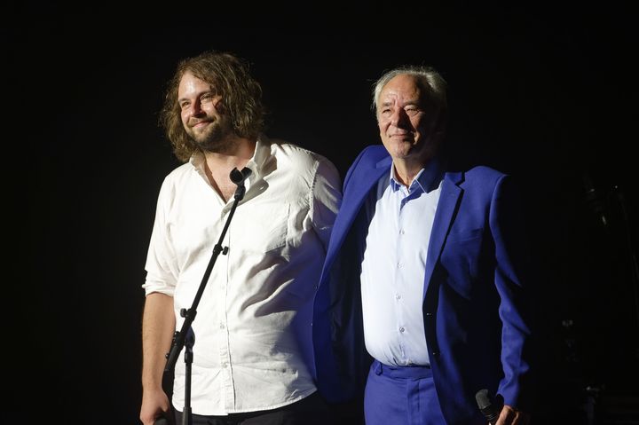 Arthur et Maxime Le Forestier en concert au Theatre du Vesinet dans le cadre du festival l'Estival. Le Vesinet, France- 28/09/2019 (SADAKA EDMOND/SIPA)