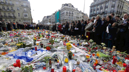 &nbsp; (La marche de dimanche devait s'élancer de la place de la Bourse à Bruxelles © REUTERS/Vincent Kessler)