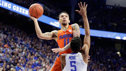 Les Florida Gators sont parmi les favoris de la March Madness qui consacrera le champion universitaire aux Etats-Unis (NCAA) (ANDY LYONS / GETTY IMAGES NORTH AMERICA)