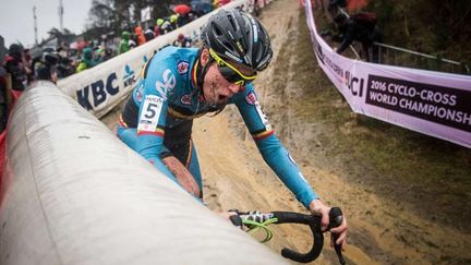 &nbsp; (Femke Van den Driessche pendant les championnats du monde de cyclo-cross en janvier dernier © Cerveny Michal/AP/SIPA)