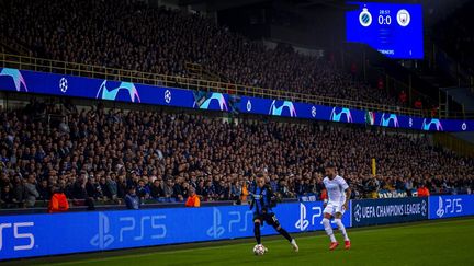 Bruges s'est incliné sur sa pelouse face à Manchester City mardi 19 octobre.&nbsp; (MATTEO COGLIATI / HANS LUCAS)