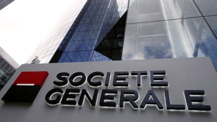 Le si&egrave;ge de la Soci&eacute;t&eacute; g&eacute;n&eacute;rale, dans le quartier de la D&eacute;fense, pr&egrave;s de Paris, le 19 mai 2015. (THOMAS SAMSON / AFP)