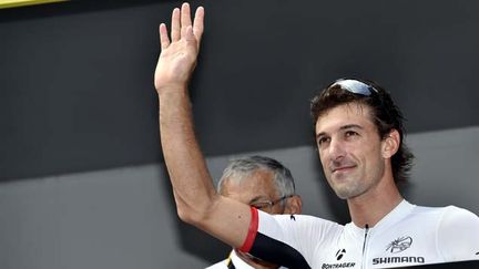 &nbsp; (Fabian Cancellara a décidé d'abandonner après la 3e étape © MaxPPP)