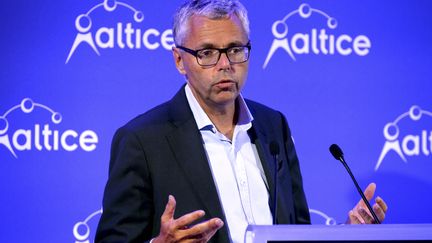 Michel Combes, ex-patron d'SFR, opérateur téléphonique. (ERIC PIERMONT / AFP)