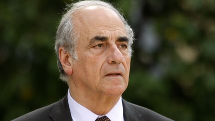 Jean-Pierre Elkabbach, au palais de l'Elys&eacute;e, le 25 juin 2008.&nbsp; (CHARLES PLATIAU / REUTERS)