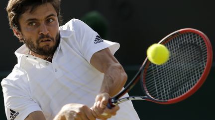 Gilles Simon tout en contrôle (ADRIAN DENNIS / AFP)