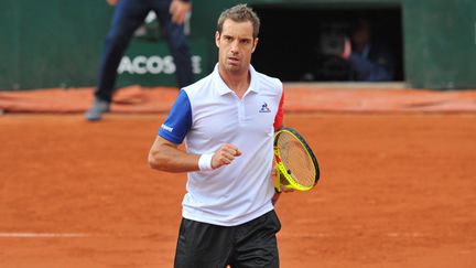 &nbsp; (Richard Gasquet est qualifié pour les 8ème de finale de Roland Garros © MaxPPP)