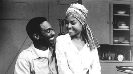 Ivan Dixon (Duff) et Abbey Lincoln (Josie) dans le film "Nothing but a man" de Michael Roemer sorti en 1964. (MICHAEL ROEMER - LES FILMS DU CAMELIA)